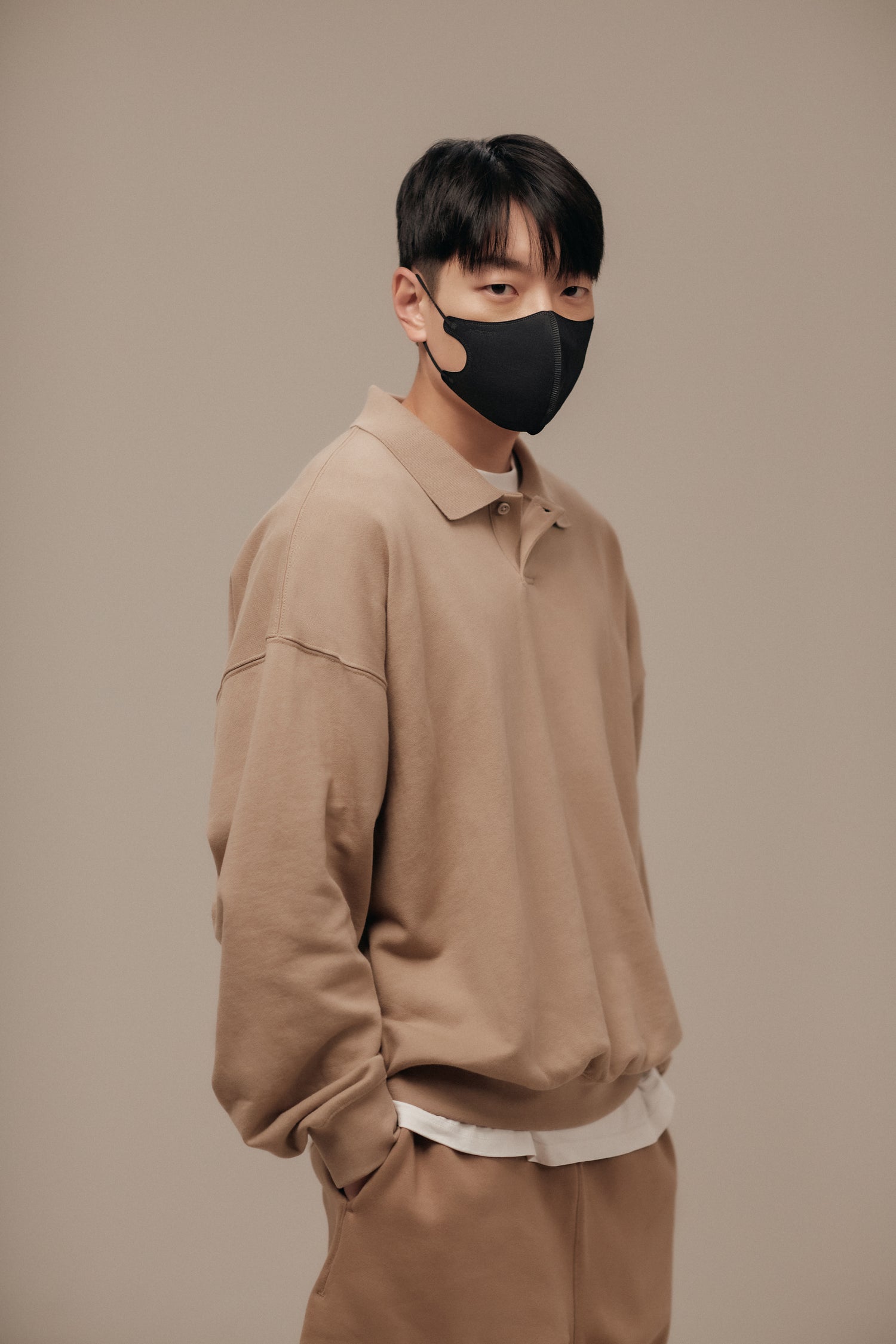 3D 立體型口罩,夜幕黑