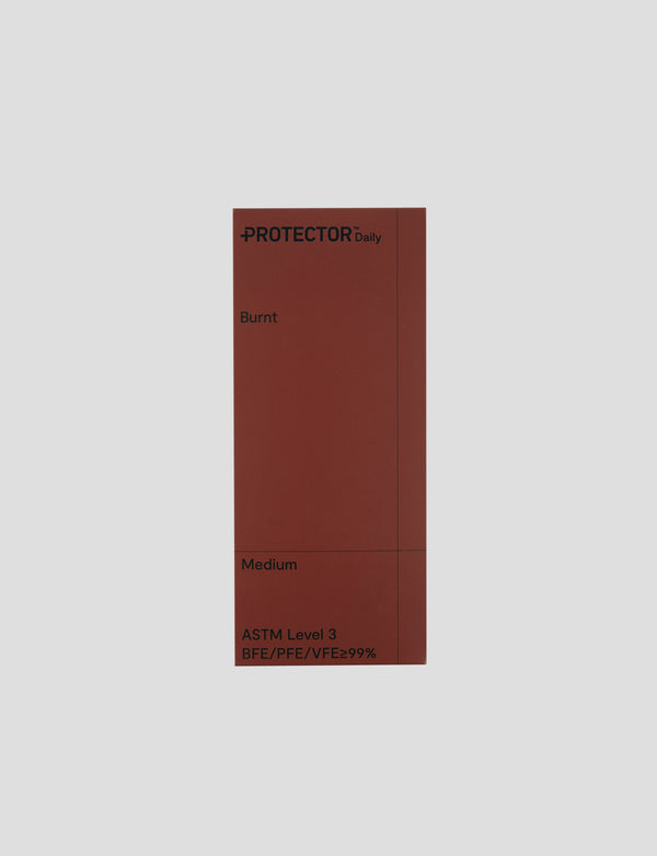 Protector Daily Face Mask, Burnt