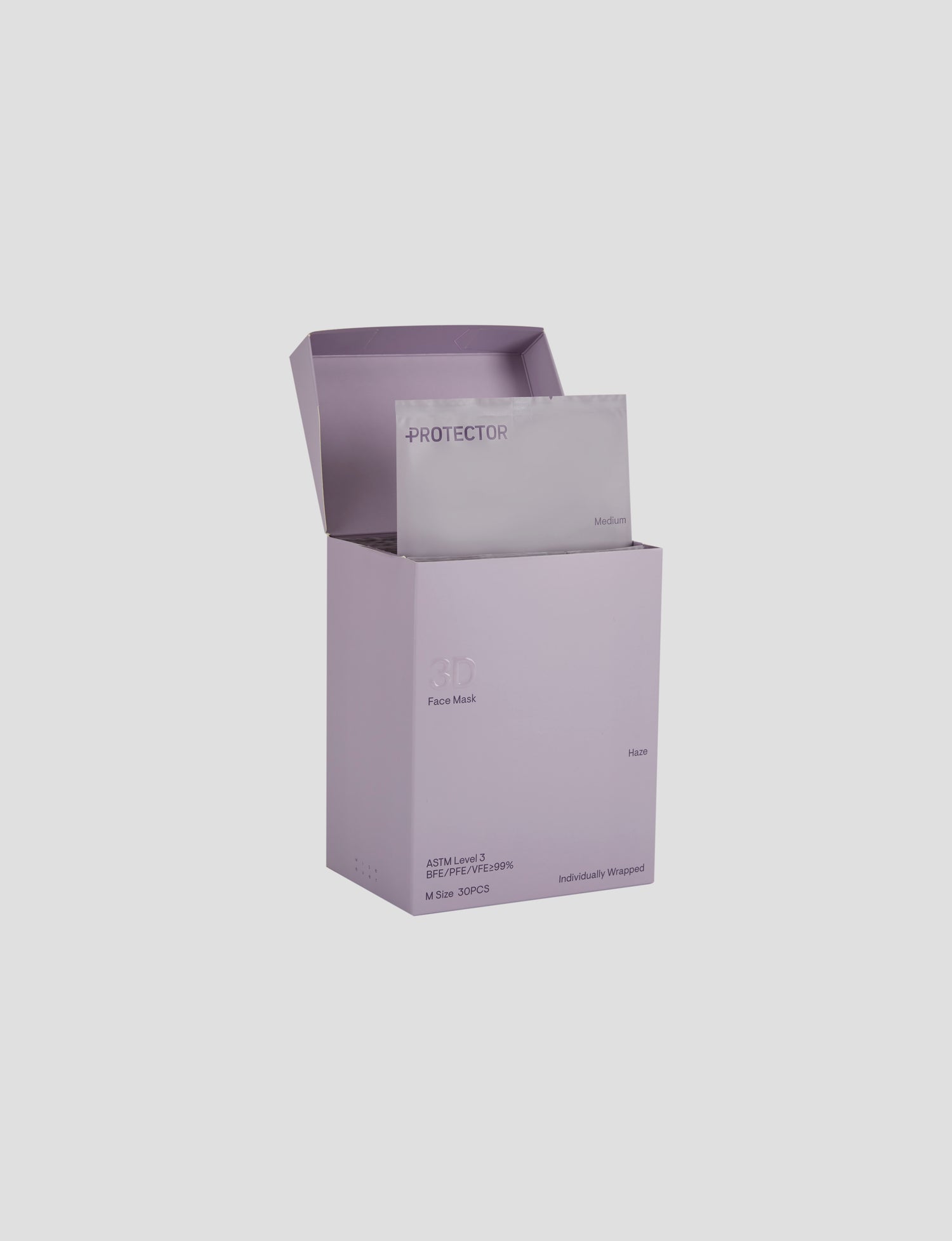 3D 立體型口罩，迷迭紫