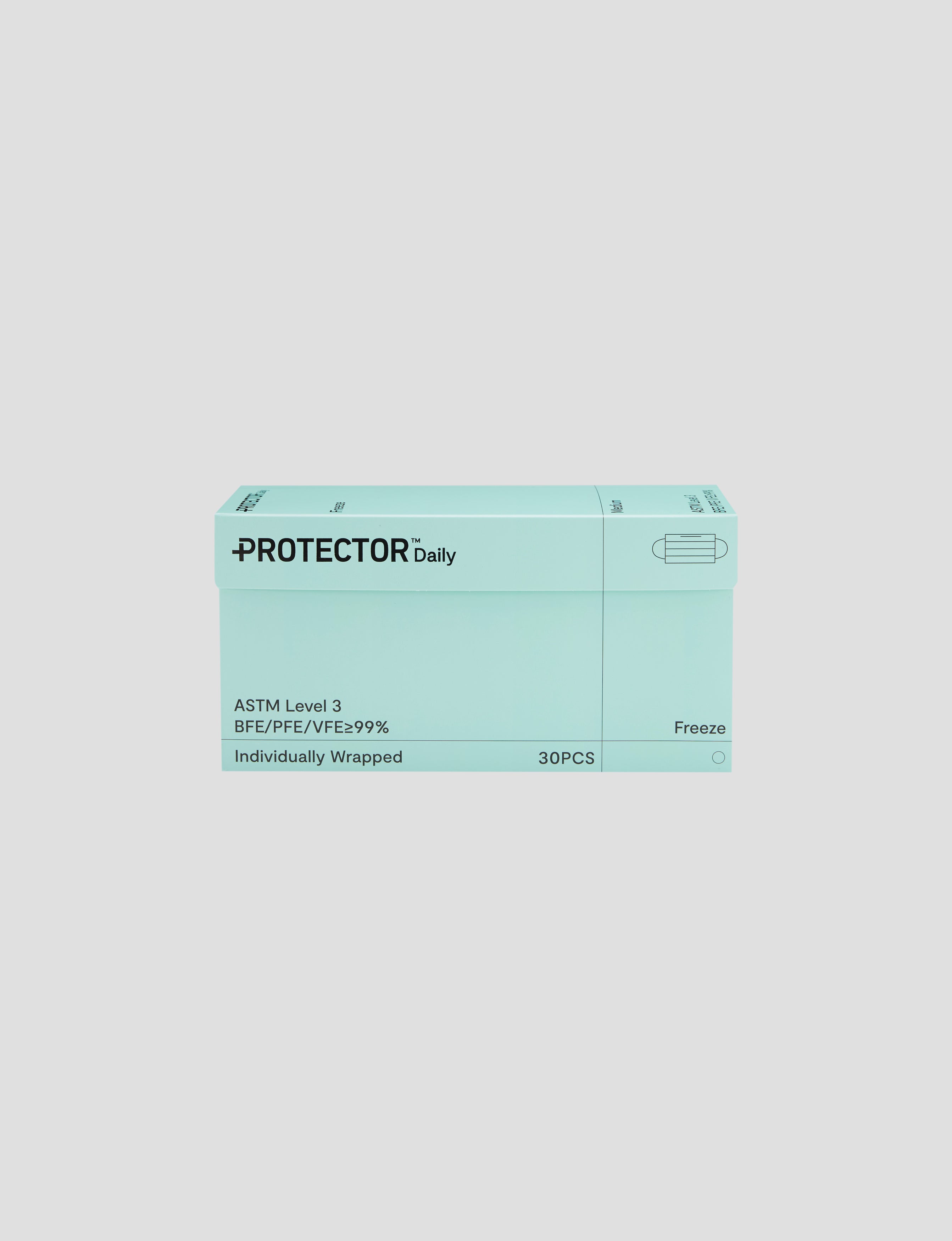 Protector Daily 口罩，冷凍綠