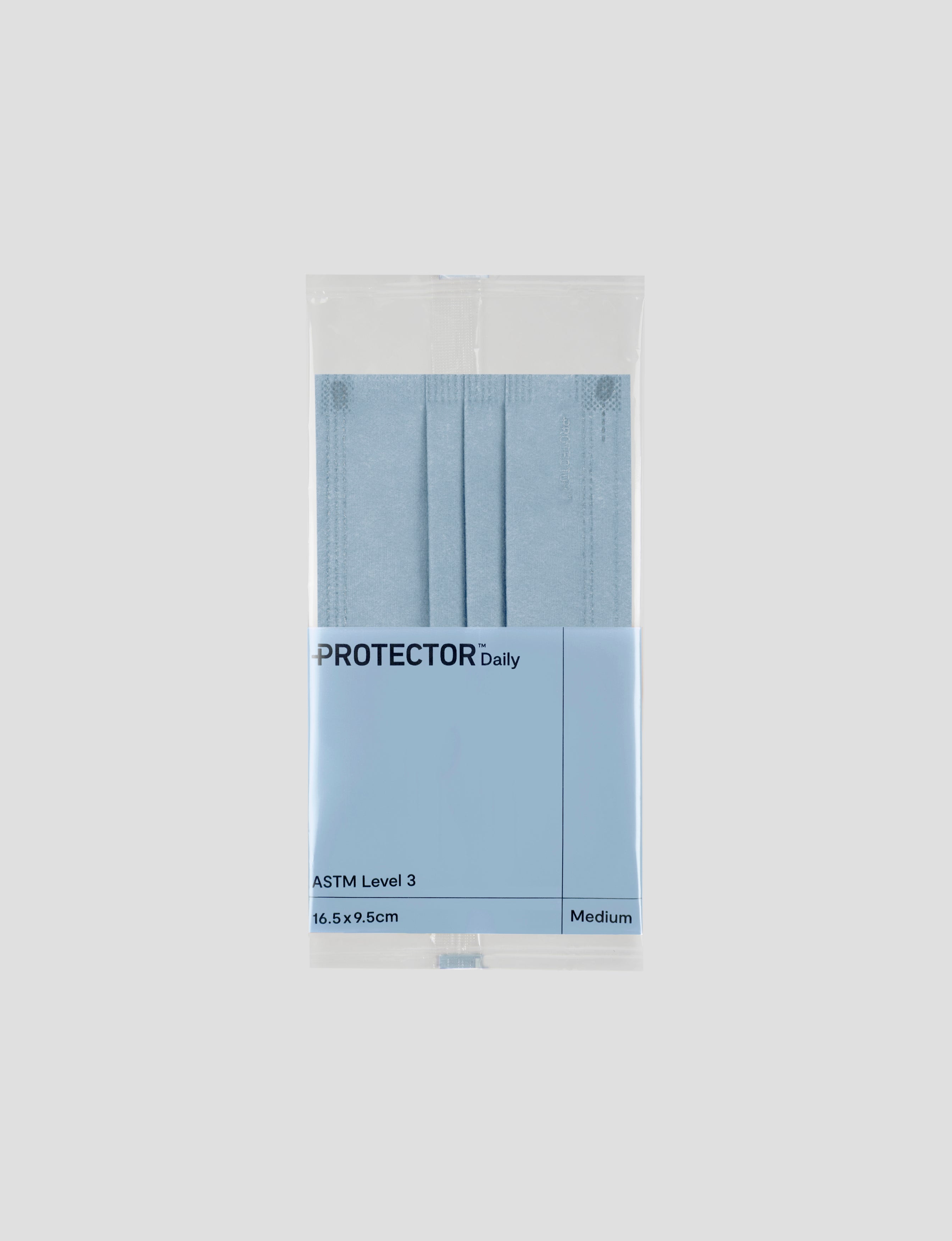 Protector Daily 口罩， 淚水藍